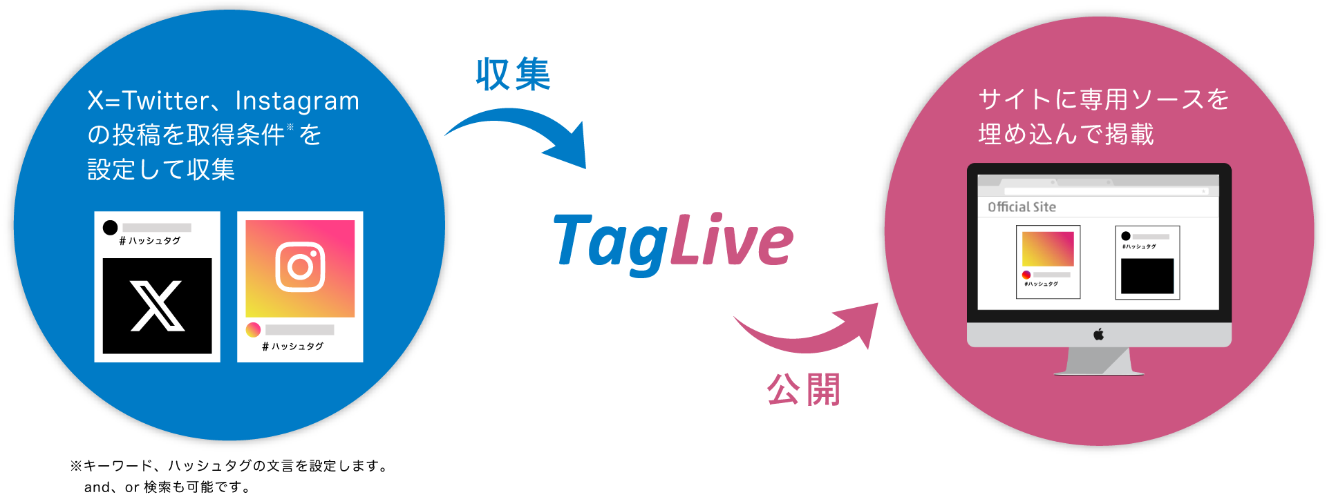 タグライブとは