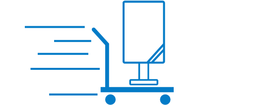 サイネージ機器提供